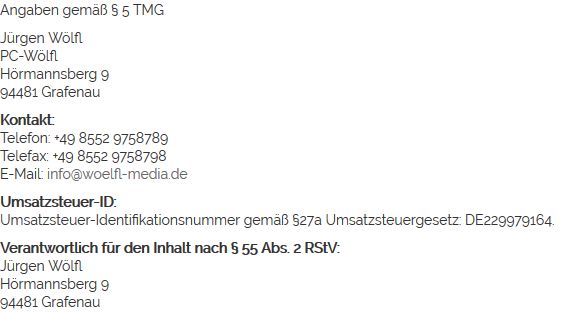 Impressum